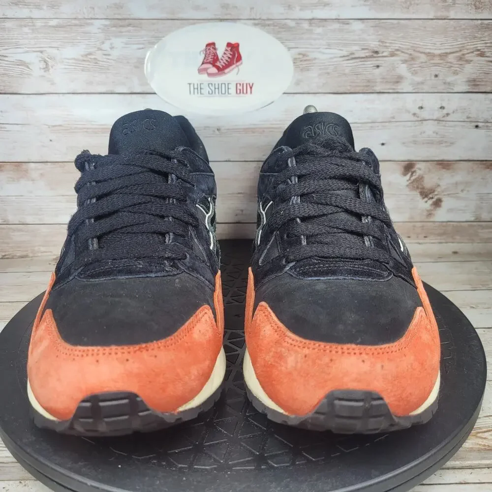 Asics Gel-Lyte V Trainers Women’s Size 8.5 Black Leather Comfort Running Shoes